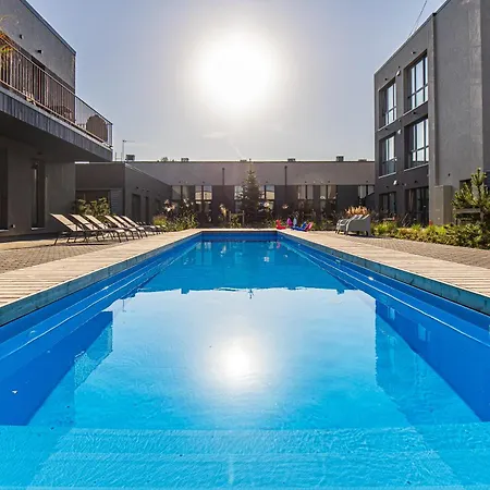 Jaukus Apartamentai Palangoje Su Baseinu *