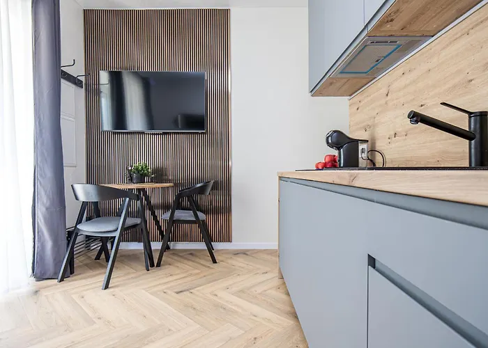 Jaukus Apartamentai Palangoje Su Baseinu شقة *