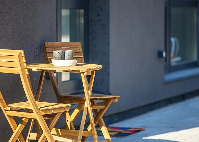 Jaukus Apartamentai Palangoje Su Baseinu شقة