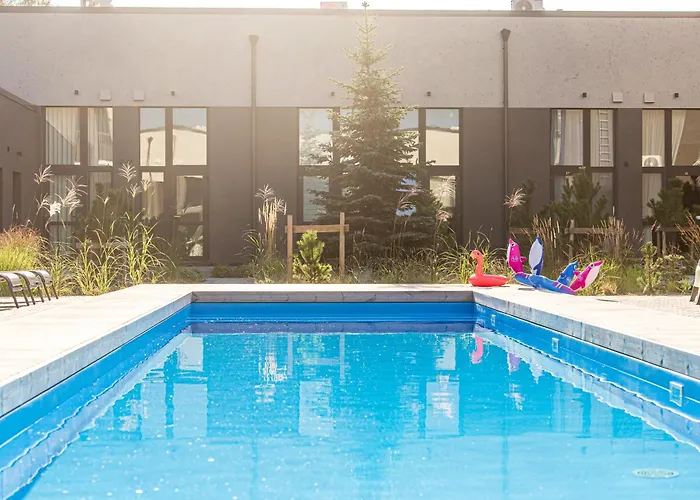 Jaukus Apartamentai Palangoje Su Baseinu شقة بالانغا